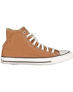 Converse Brown Polyester Unisex Trainer