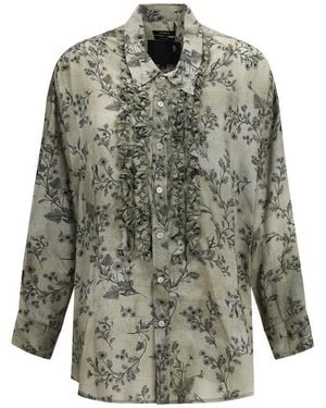 R13 Viscose Blouse - Green