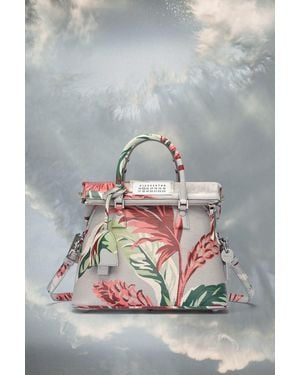 Maison Margiela Grey Fibres Crossbody Bag