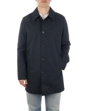 Aquascutum Blue Cotton Jacket