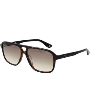 BMW Brown Men Sunglasses - Black