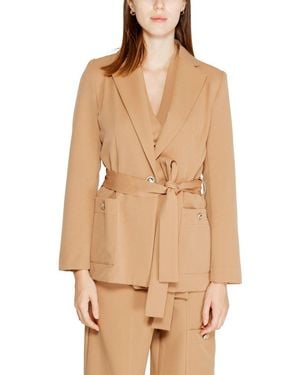 Rinascimento Polyester Suits & Blazer - Natural