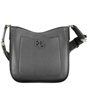 Ralph Lauren Black Leather Handbag - Grey
