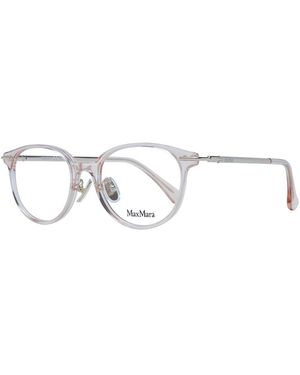 Max Mara Pink Plastic Glasses (frames) - Metallic
