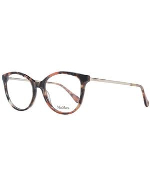 Max Mara Brown Plastic Glasses (frames) - Metallic