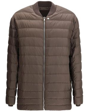 Moncler Brown Goose Down Trench Coat