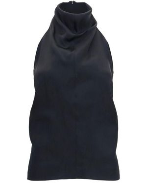 KHAITE Black Acetate Shirt - Blue