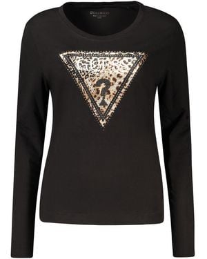Guess Black Cotton T