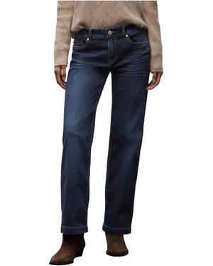 Street One Blue Cotton Mom Jeans