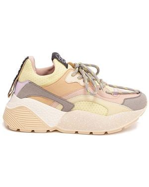 Stella McCartney Eclypse Colourblock Trainers - Natural