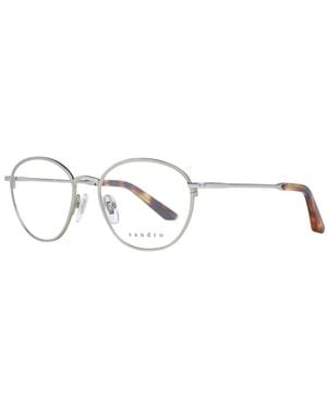 Sandro Silver Stainless Steel Glasses (frames) - Metallic