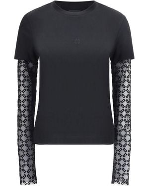 Givenchy Long Sleeve Jersey - Blue