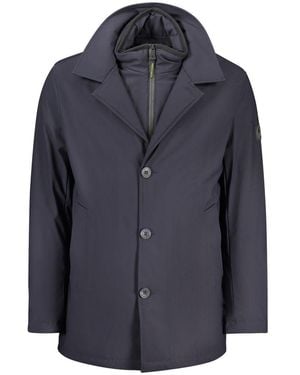 North Sails Blu Polyester Mens Jacket - Blue