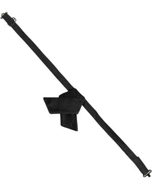 Dolce & Gabbana Men Black 100% Silk Adjustable Neck Papillon Bow Tie - Multicolour