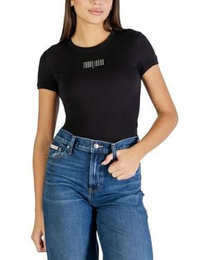 Tommy Hilfiger Black Recycled Cotton T