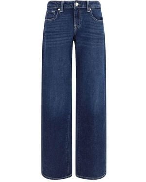 7FOR Blue Cotton Straight