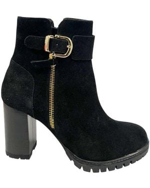 Borbonese Black Leather 's Boot