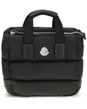 Moncler Black Nylon Shoulder Bag