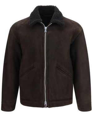 Valstar Lamb Ovis Aries Leather Jacket - Black