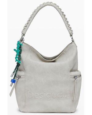 Desigual Polyethylene Backpack - Grey