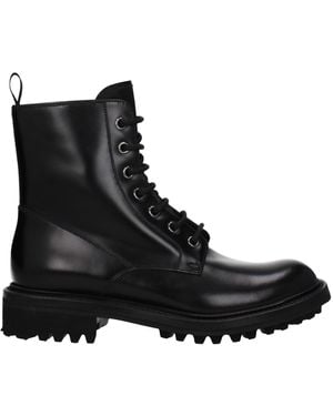 Church's Black Leather Ankle