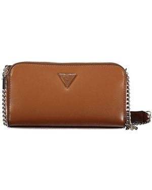 Guess Brown Polyethylene Handbag