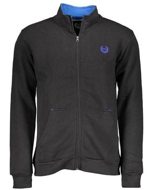Gianmarco Venturi Black Polyester Men's Sweatshirt