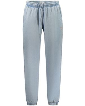 Guess Blue Cotton Pant