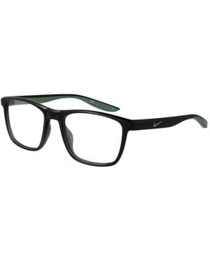 Nike Grey Stainless Steel Glasses (frames) - Black