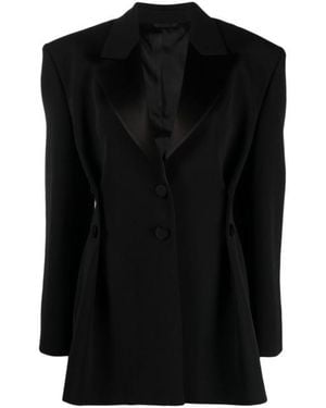 Givenchy Pink Fibers Biker Jacket - Black