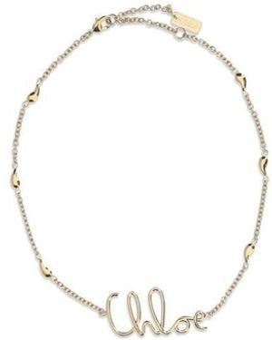 Chloé Gold Brass Bracelet - Metallic