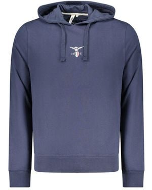 Accademia Militare Blue Cotton Men's Hoodie