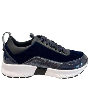 Borbonese Blue Synthetic 's Trainers
