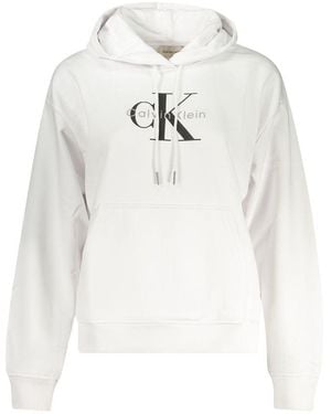 Calvin Klein Cotton Sweatshirt - White