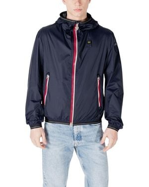 Blauer Polyamide Jackets & Coat - Blue