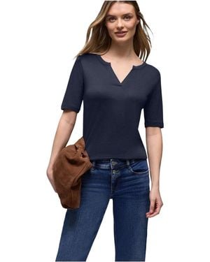 Street One Blue Cotton T