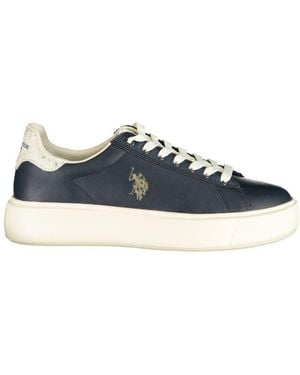 U.S. POLO ASSN. Blue Polyurethane S Trainer