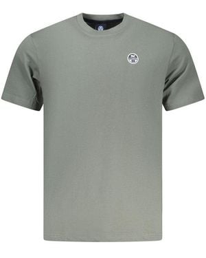 North Sails Verde Cotton Mens T - Grey