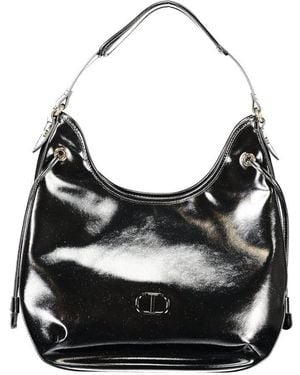 Twinset Twinset Polyethylene Hobo Bag - Black