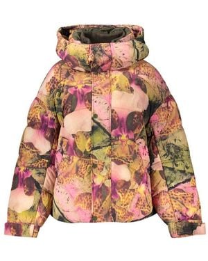 Desigual Polyamide Jacket - Pink