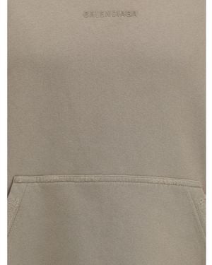 Balenciaga Oversized Hoodie - Brown