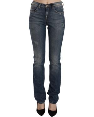 Ermanno Scervino Washed Jeans Distressed - Blue