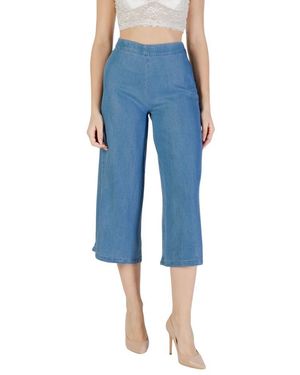 ONLY Blue Lyocell Cropped Pants