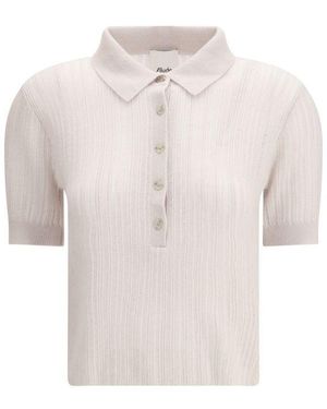 Allude Beige Cashmere Sweatshirt - White