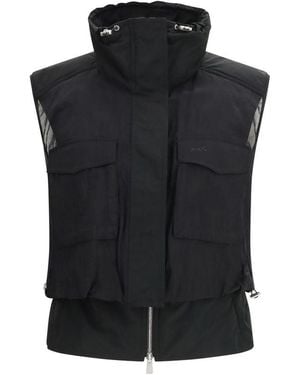 Pinko Vest Geraldine Nylon - Black