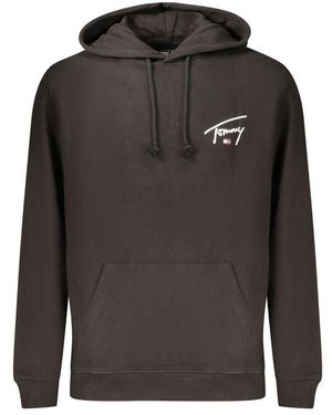 Tommy Hilfiger Black Cotton Men's Sweatshirt - Gray