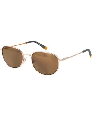 Timberland Gold Metal Sunglasses - Metallic