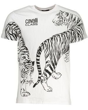 Roberto Cavalli T-Shirts - White