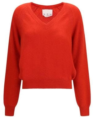 Sa Su Phi Red Cashmere Jumper