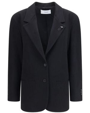 Lardini Black Cashmere Blazer